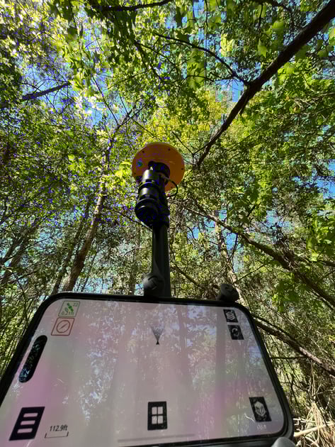 Trimble DA2 in action