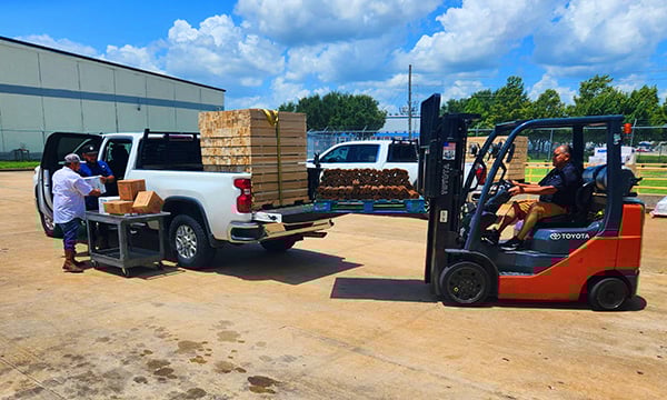 wide angle truck - FORKLIFT