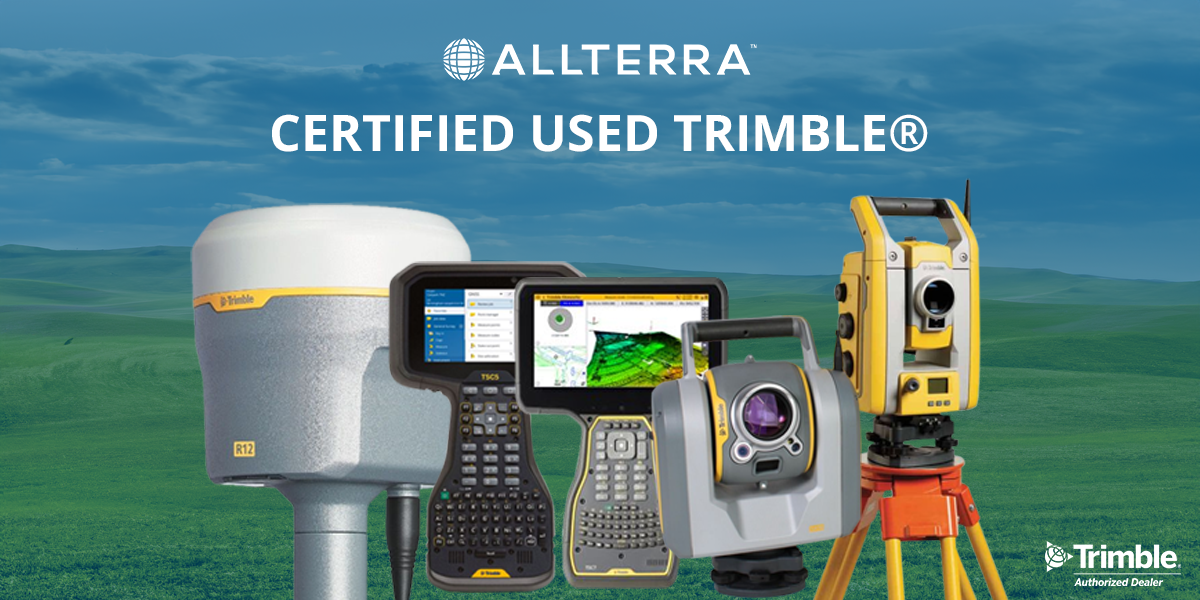 Certified Used Trimble Sale: 1-Year Warranty + Reduced Pricing Through June 30th